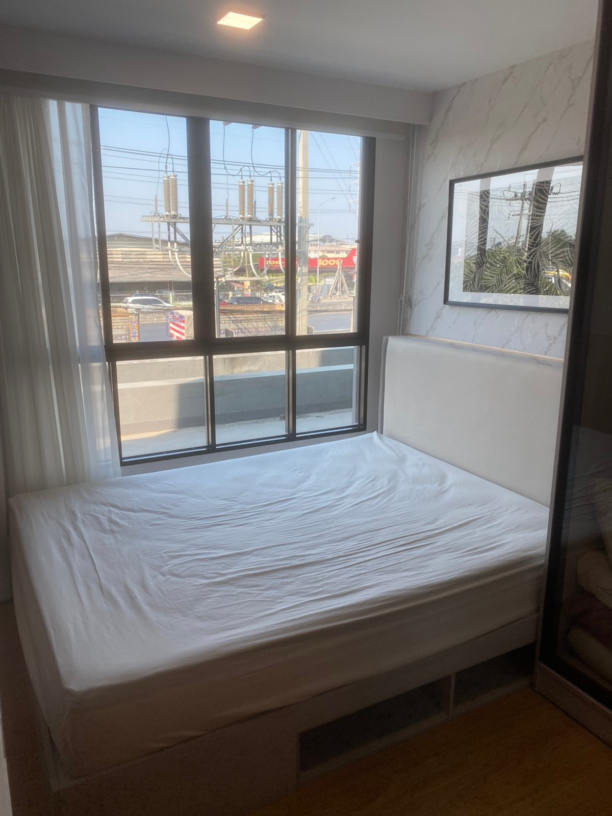 For RentCondoPathum Thani,Rangsit, Thammasat : 💎 Reservation missed! Atmoz Kanaal Rangsit, corner room, 3rd floor, nothing more complete than this, only 13,000.- (with personal washing machine) 🧺✨