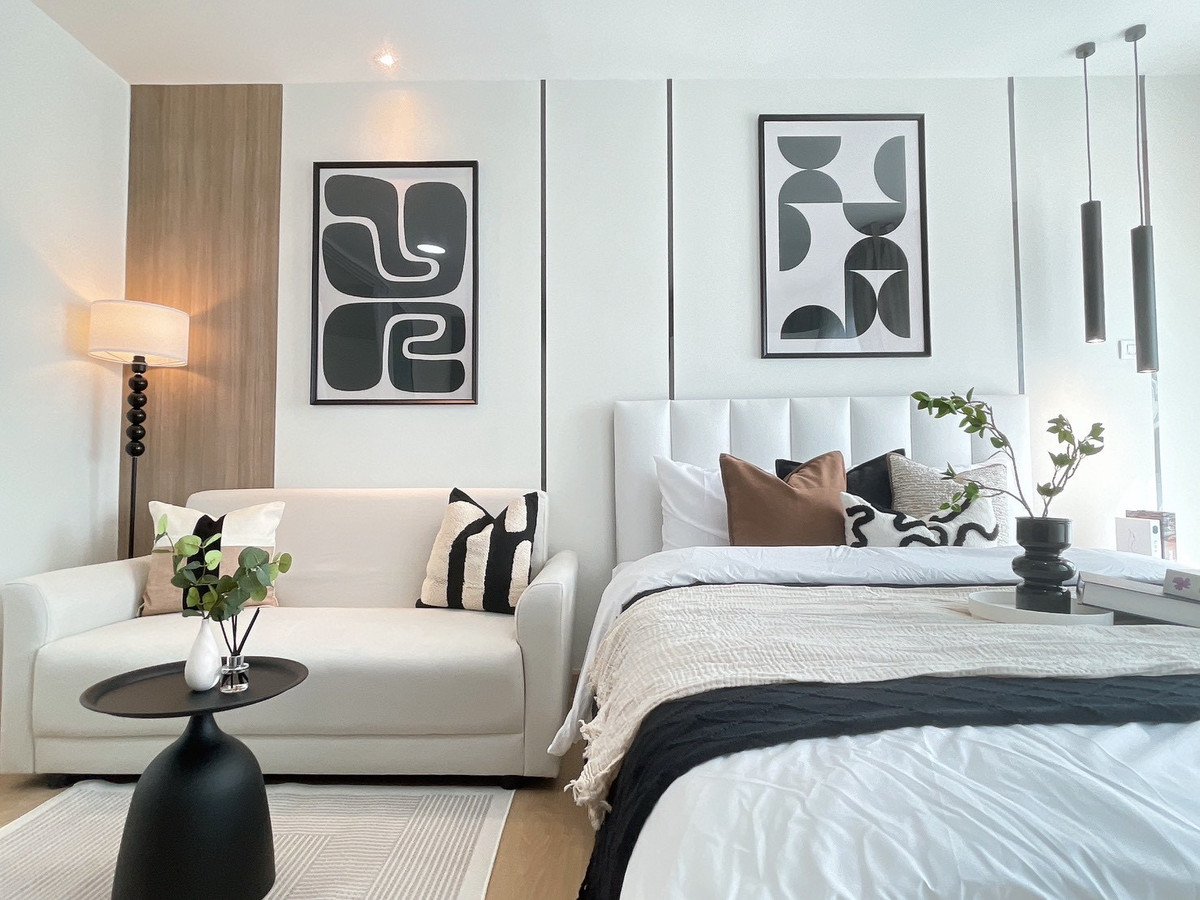 ขายคอนโดเลียบทางด่วนรามอินทรา : WE Condo Ekkamai - Ramindra / Studio (FOR SALE), วี คอนโด เอกมัย - รามอินทรา / สตูดิโอ (ขาย) AMP004