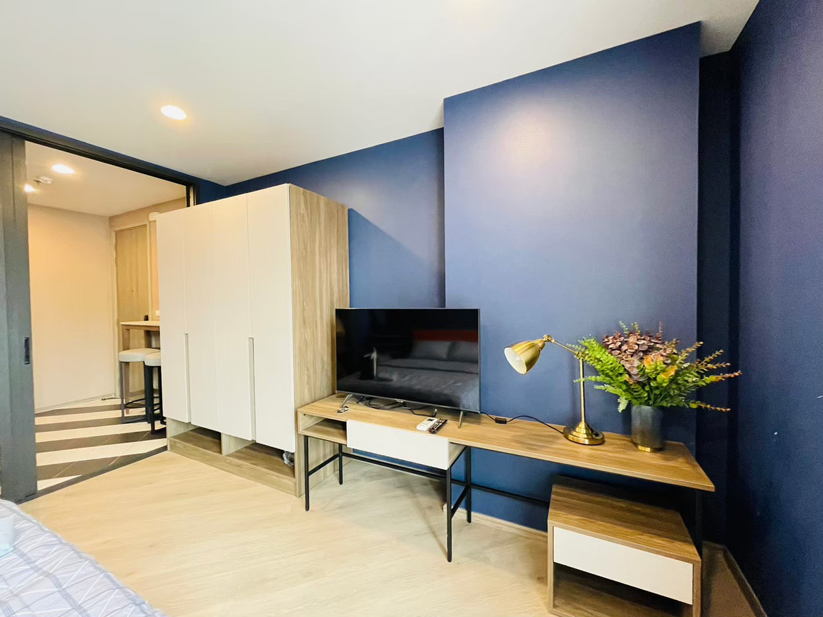 For RentCondoVipawadee, Don Mueang, Lak Si : PFD-08008 For rent: The Base Saphanmai corner room, beautiful view, next to the BTS | washing machine | fully functional furniture! 