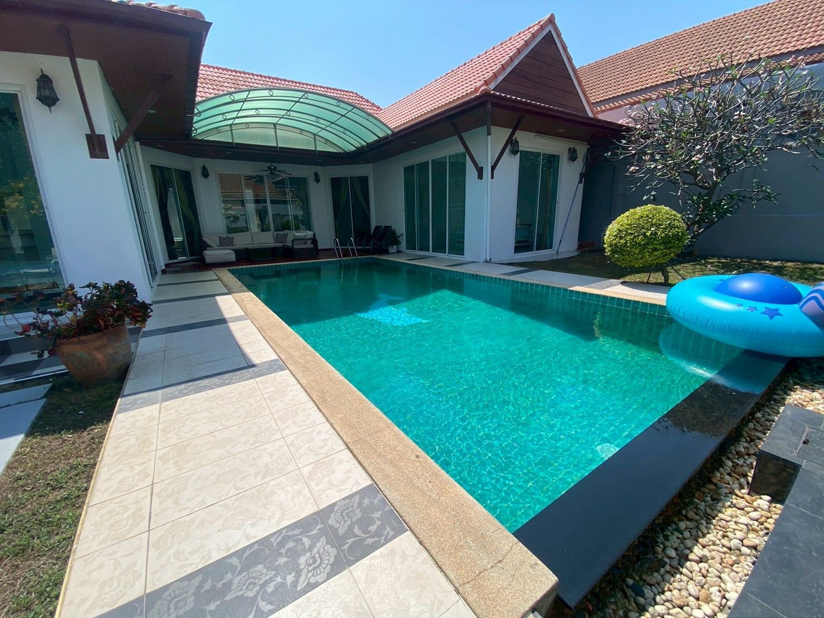 ให้เช่าบ้านพัทยา บางแสน ชลบุรี สัตหีบ : 🏡 Pool Villa for Rent & Sale in Khao Talo, Pattaya| RENT 79,000 / month | 3 Bedrooms 4 Bathrooms | 133 Sq.Wah | Near Tara Pattana International School