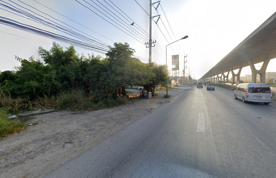 ขายที่ดินสมุทรปราการ สำโรง : ขาย ที่ดิน ติดถนน บางนา-ตราด กม.29 ฝั่งขาออก 8 ไร่ 2 งาน 71 ตรว เหมาะทำการค้า DD