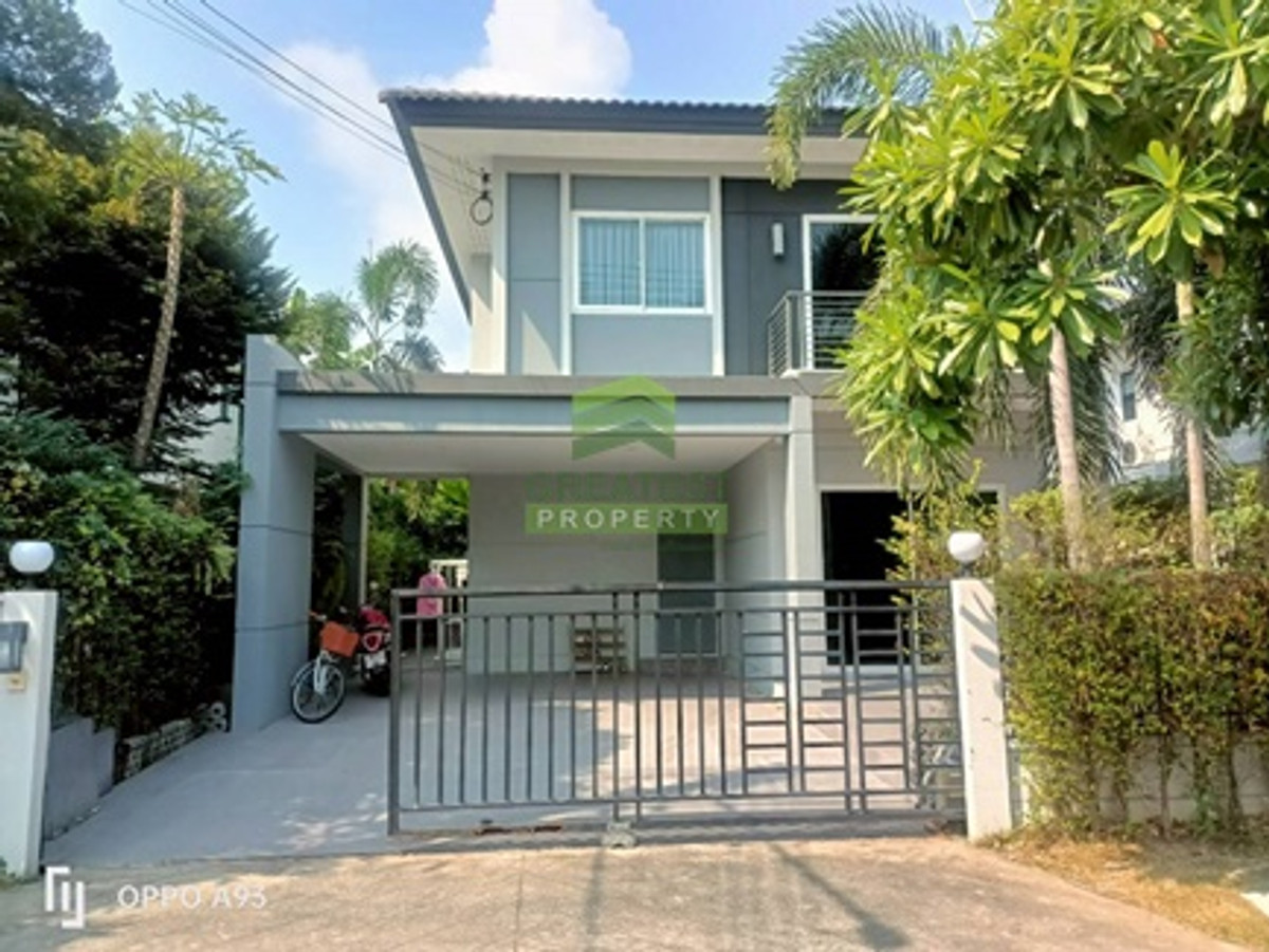 ขายบ้านปทุมธานี รังสิต ธรรมศาสตร์ : หมู่บ้าน เซนโทร รังสิต คลอง4 Centro Rangsit Klong 4-Wongwaen ขายบ้านเดี่ยว 2 ชั้น เนื้อที่ 52 ตร.ว แต่งสวย ครบ ใกล้ทางด่วน ฟิวเจอร์พาร์ค รังสิต