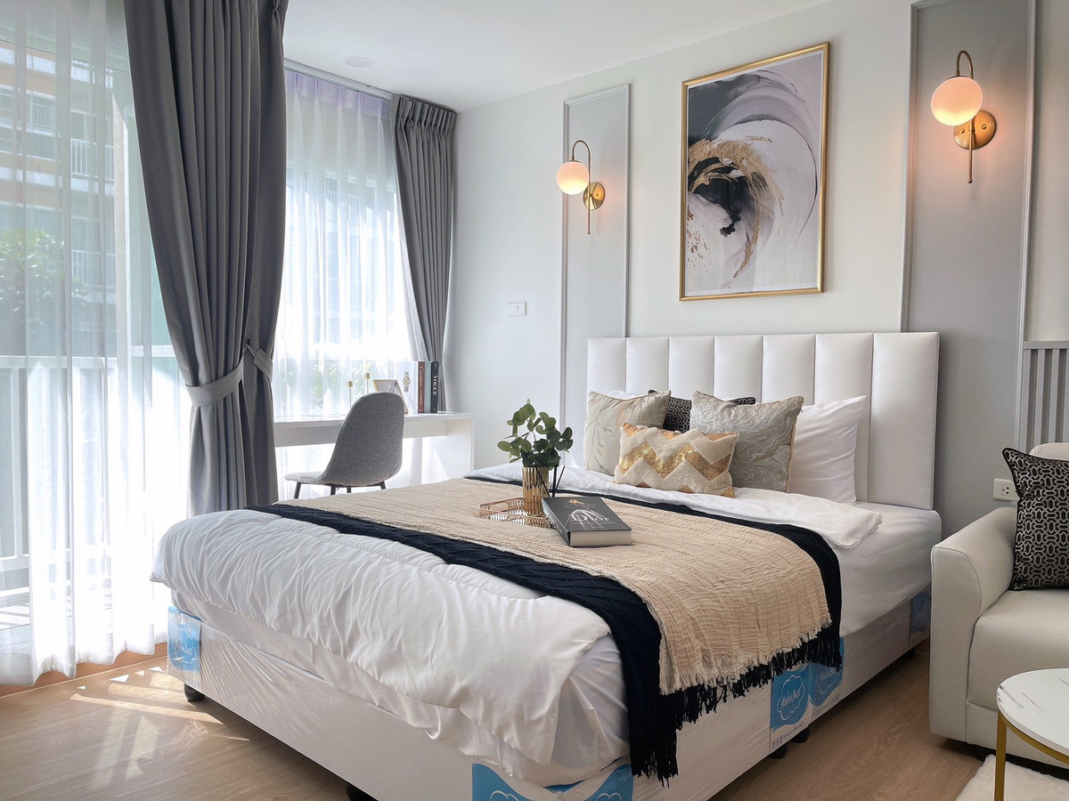 ขายคอนโดเลียบทางด่วนรามอินทรา : WE Condo Ekkamai - Ramindra / Studio (FOR SALE), วี คอนโด เอกมัย - รามอินทรา / สตูดิโอ (ขาย) AMP005