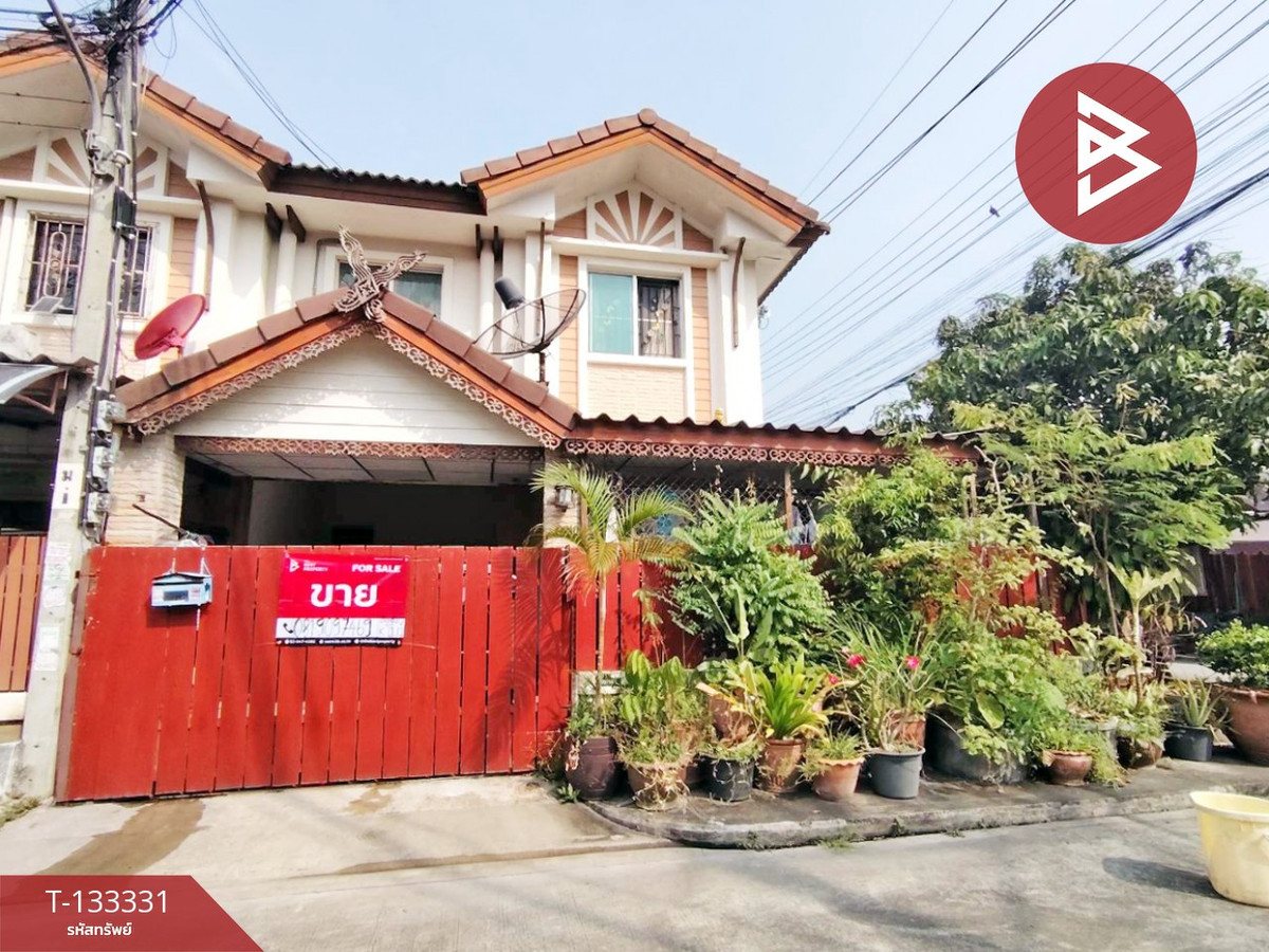 ขายทาวน์โฮมมีนบุรี-ร่มเกล้า : ขายด่วนทาวน์เฮ้าส์หลังริม หมู่บ้านพฤกษาวิลล์ 5 นิมิตใหม่ กรุงเทพฯ