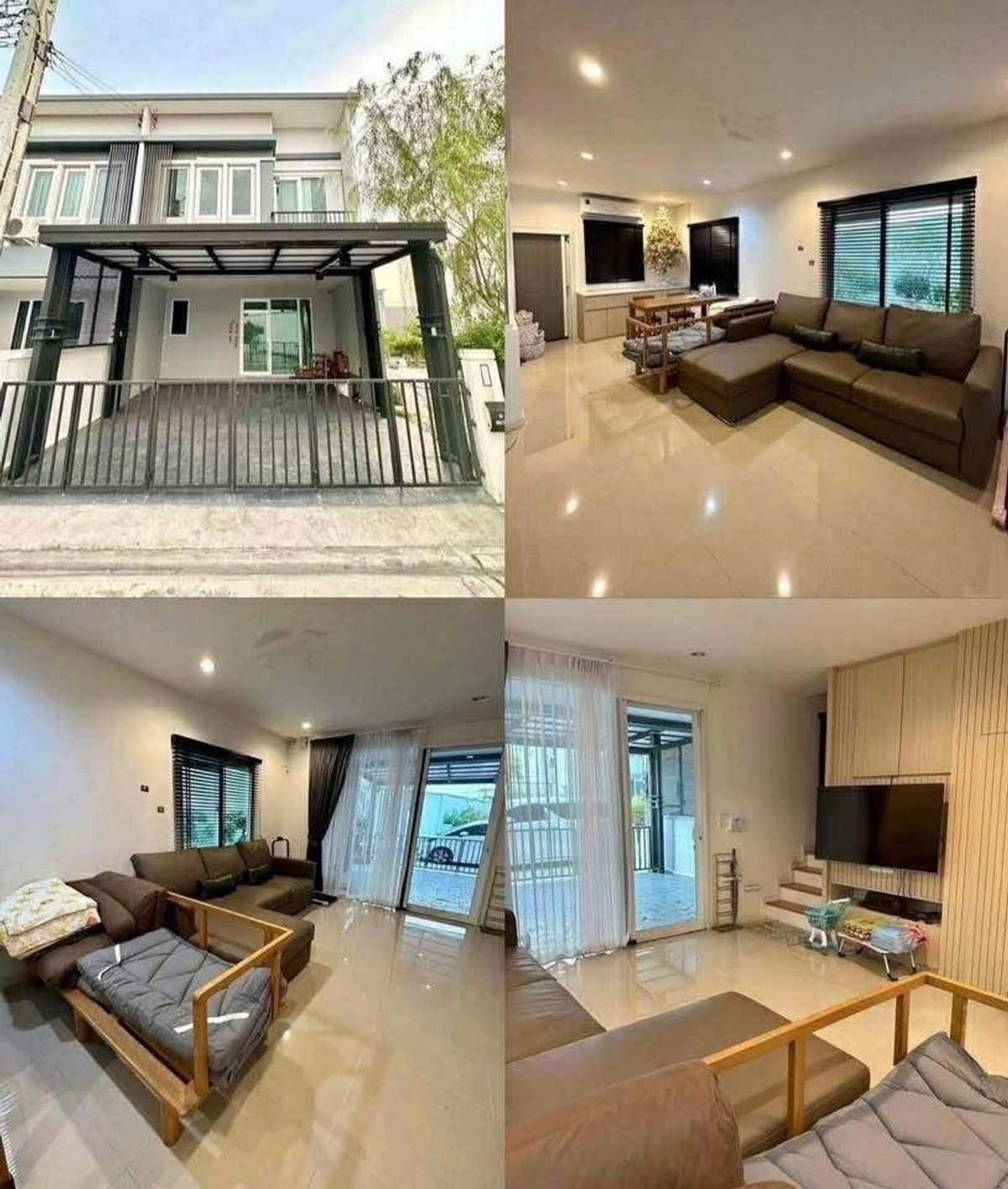 For SaleTownhomeNonthaburi, Bang Yai, Bangbuathong : EHL-262113 🔥 Urgent sale, townhome, corner plot, 44 sq m, Chuan Chuen Town, Kaeo In-Bang Yai, near Central Westgate, fully built-in furniture, only 3.2 million.