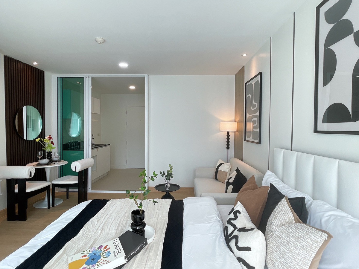 ขายคอนโดเลียบทางด่วนรามอินทรา : WE Condo Ekkamai - Ramindra / Studio (FOR SALE), วี คอนโด เอกมัย - รามอินทรา / สตูดิโอ (ขาย) AMP004