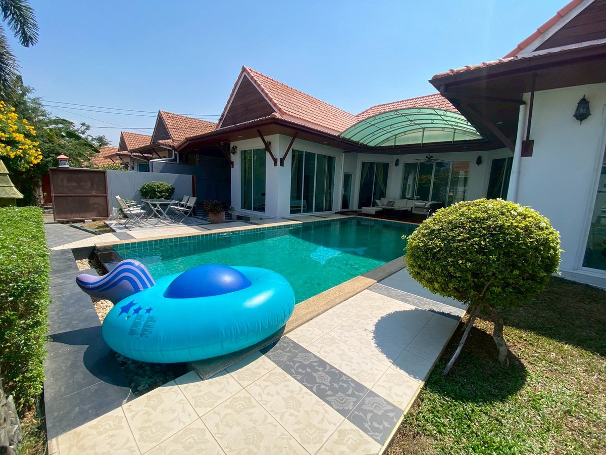 ให้เช่าบ้านพัทยา บางแสน ชลบุรี สัตหีบ : 🏡 Pool Villa for Rent & Sale in Khao Talo, Pattaya| RENT 79,000 / month | 3 Bedrooms 4 Bathrooms | 133 Sq.Wah | Near Tara Pattana International School