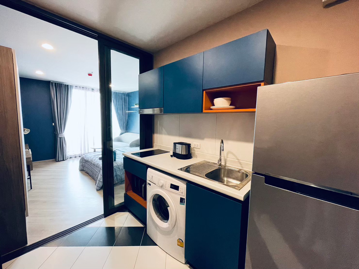 For RentCondoVipawadee, Don Mueang, Lak Si : PFD-08008 For rent: The Base Saphanmai corner room, beautiful view, next to the BTS | washing machine | fully functional furniture! 