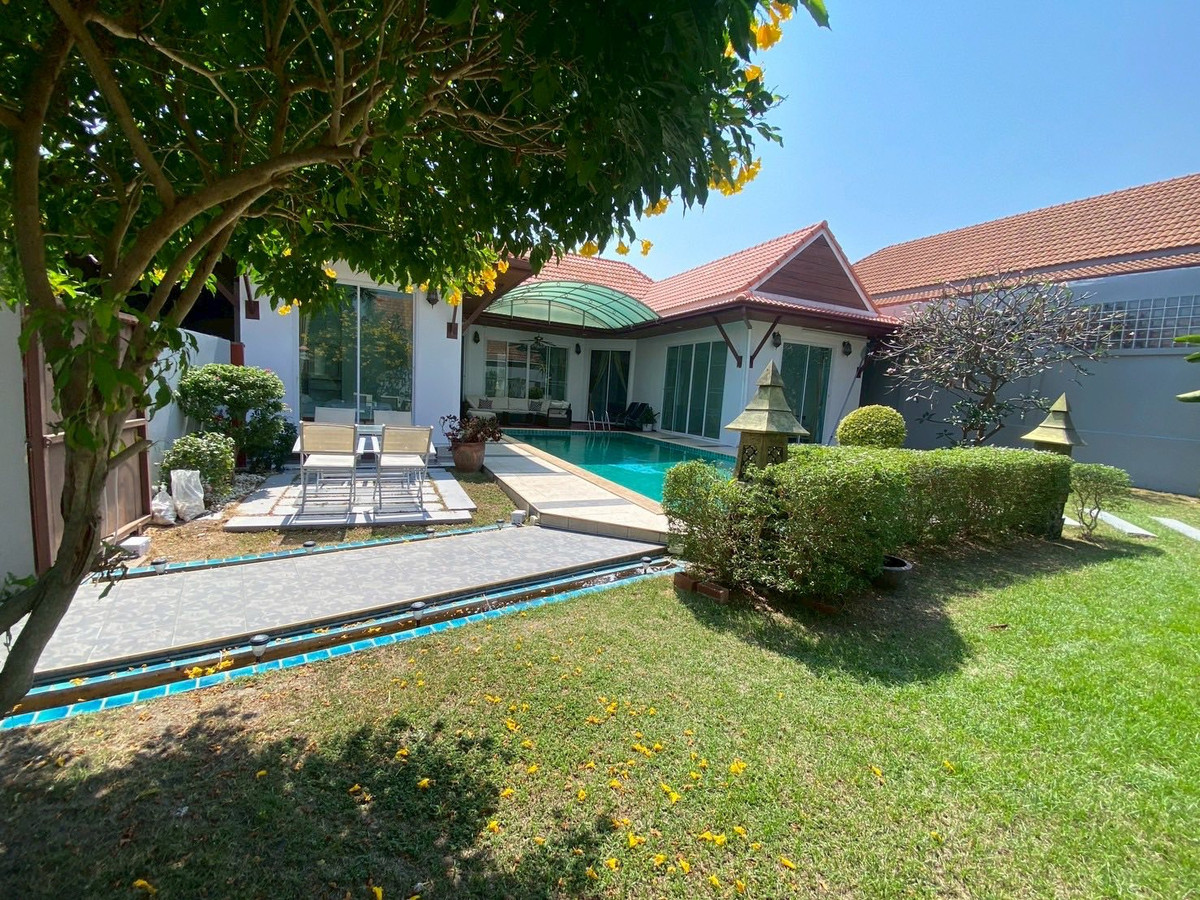 ให้เช่าบ้านพัทยา บางแสน ชลบุรี สัตหีบ : 🏡 Pool Villa for Rent & Sale in Khao Talo, Pattaya| RENT 79,000 / month | 3 Bedrooms 4 Bathrooms | 133 Sq.Wah | Near Tara Pattana International School