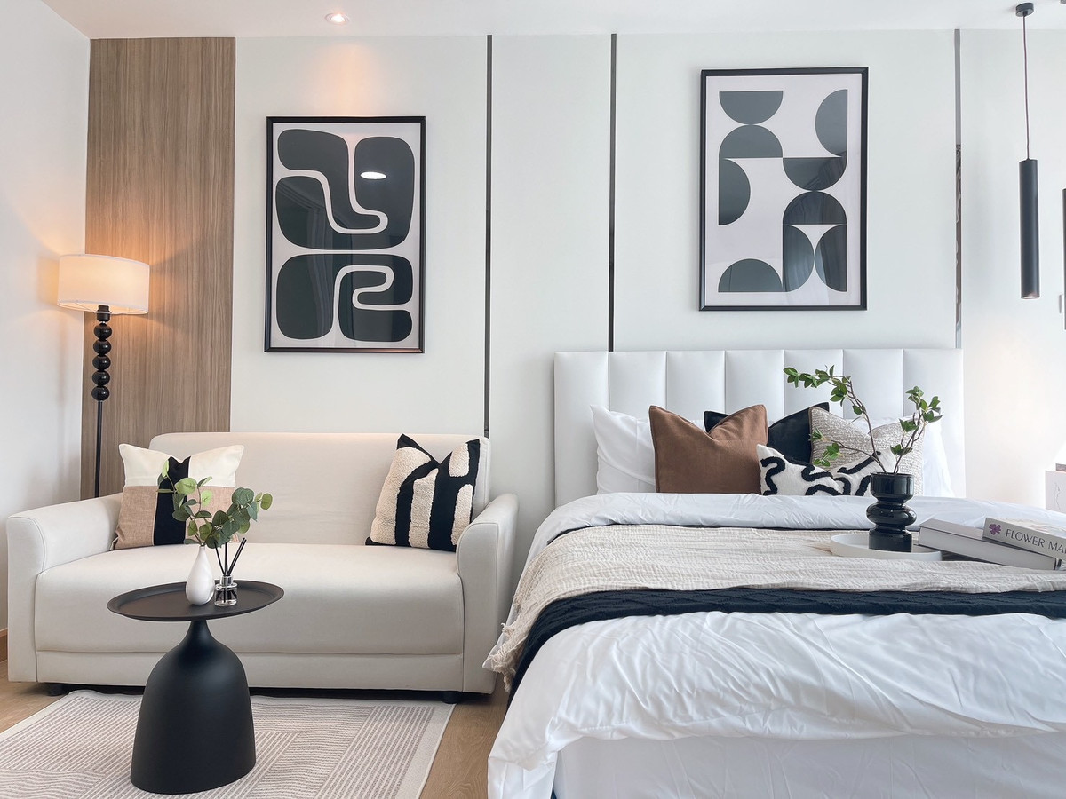 ขายคอนโดเลียบทางด่วนรามอินทรา : WE Condo Ekkamai - Ramindra / Studio (FOR SALE), วี คอนโด เอกมัย - รามอินทรา / สตูดิโอ (ขาย) AMP004