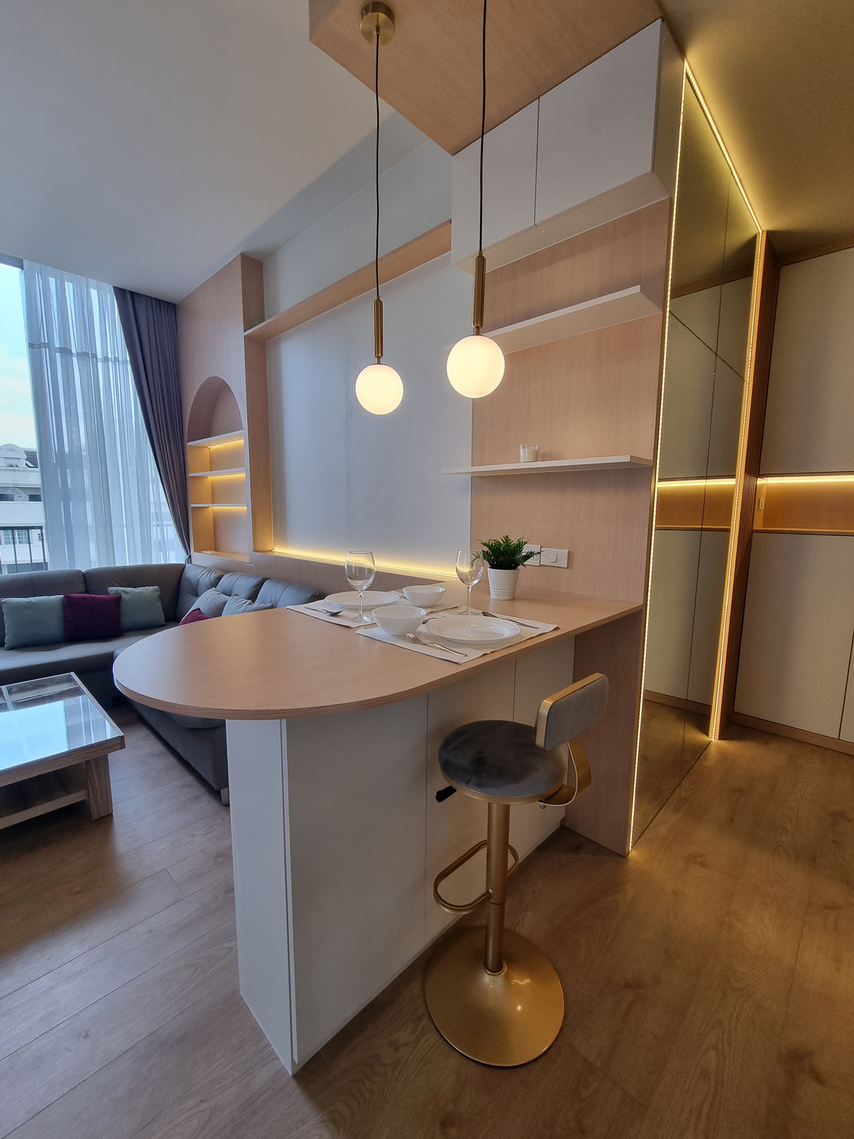 ให้เช่าคอนโดสุขุมวิท อโศก ทองหล่อ : 🟦🟩 [For Rent] Noble BE19 Sukhumvit | 44.5 sq.m | 19th Floor | 40,000 THB/Month | Ref: UE0009 | LINE: @747caxmk 🟩🟦