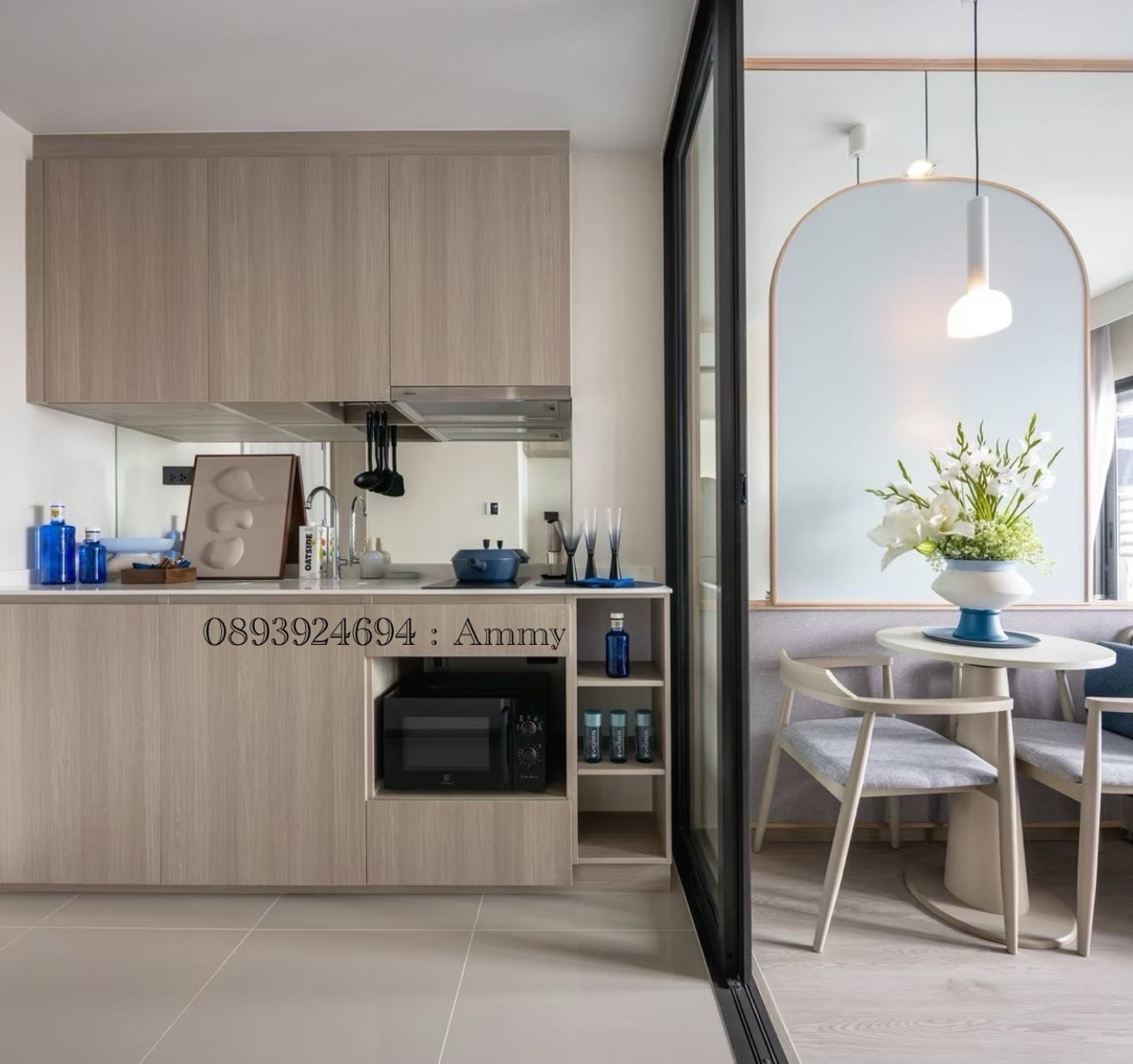 ขายคอนโด : ห้องใหม่มือ 1 ใกล้ Bts.วงเวียนใหญ่ 150 ม. ส่วนกลางเปิด 24 ชม. 4.59 ลบ. ได้ 31 ตร.ม.