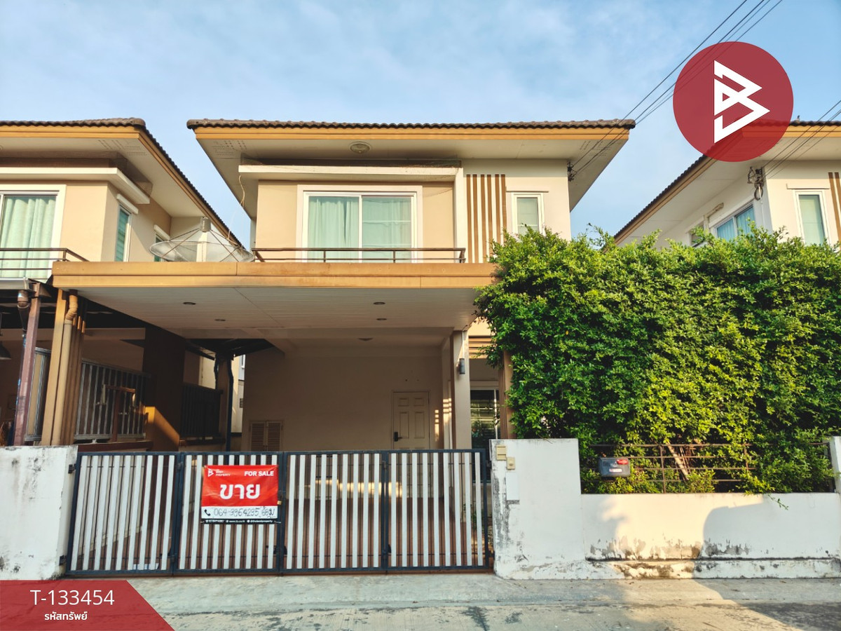 For SalePattaya, Bangsaen, Chonburi : Semi-detached house for sale, Panacea Village, Chonburi, ready to move in.