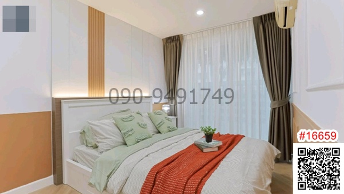For RentCondoThaphra, Talat Phlu, Wutthakat : Condo for rent, Metro Park Sathorn Phase 1, 2 bedrooms, near The Mall Tha Phra.