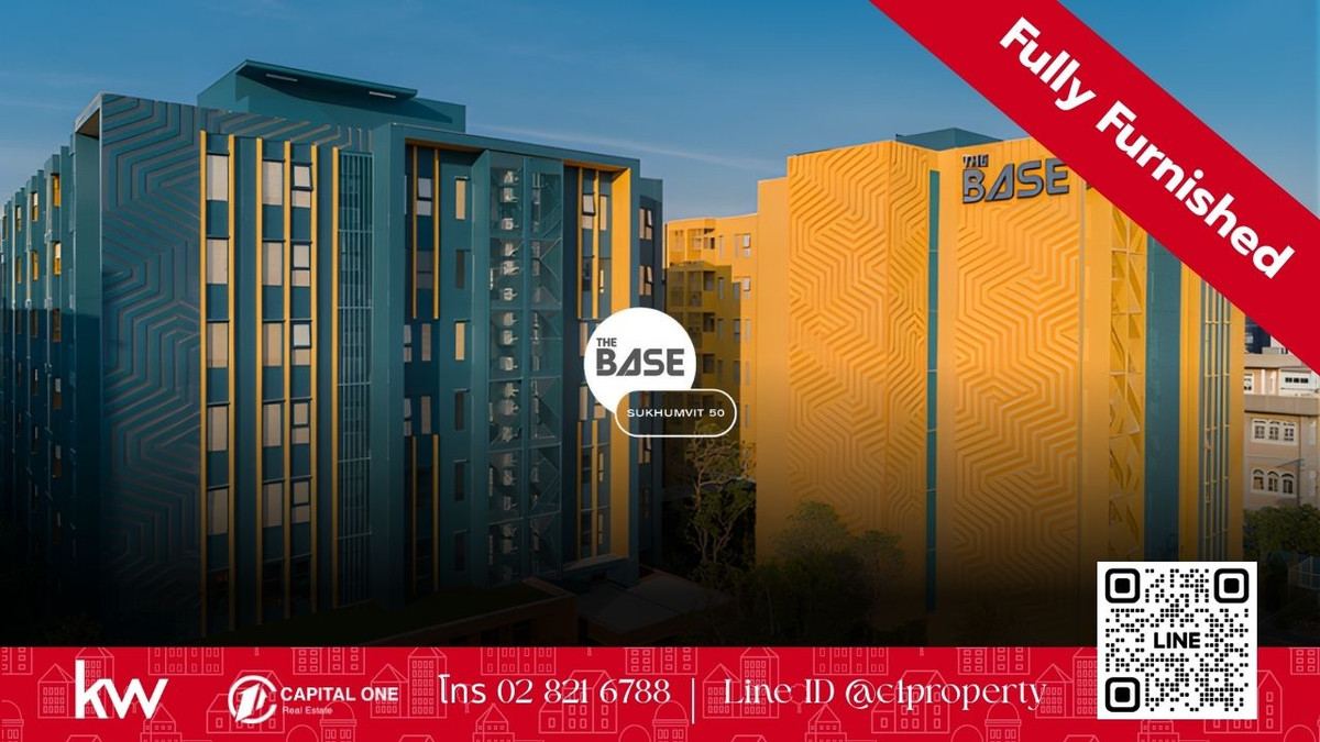 ให้เช่าคอนโดอ่อนนุช อุดมสุข : 🏡 ให้เช่า คอนโดใกล้ BTS อ่อนนุช 🏢 The Base Sukhumvit 50