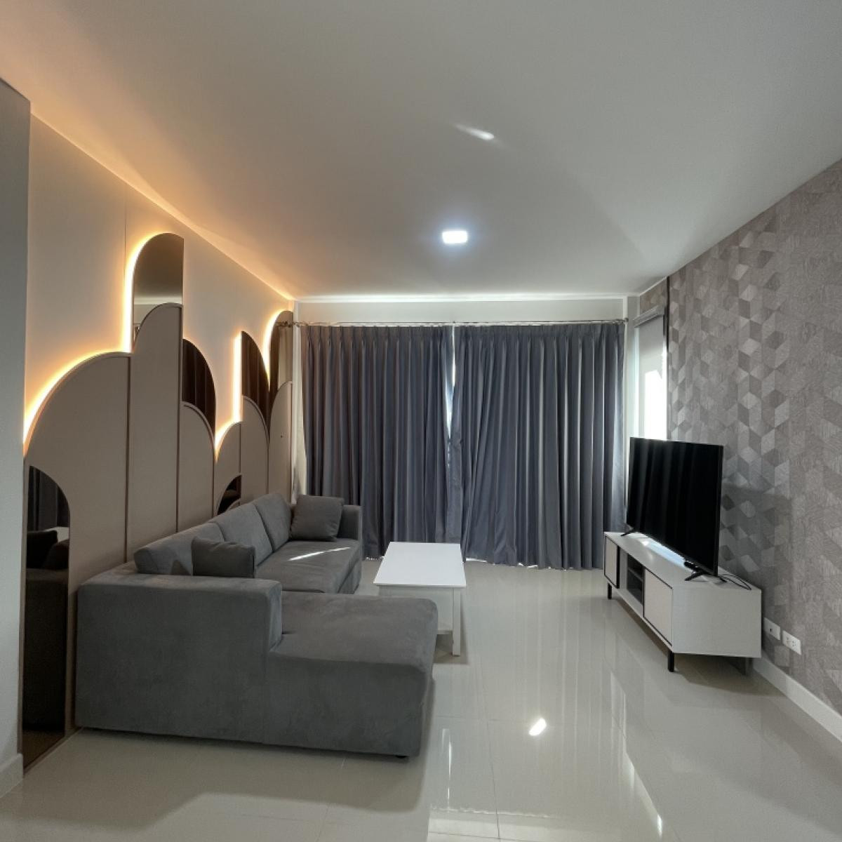 For RentSamut Prakan,Samrong : K-6748 For rent! Twin house Grand Pleno Mega Bangna, ready to move in, near Mega Bangna.