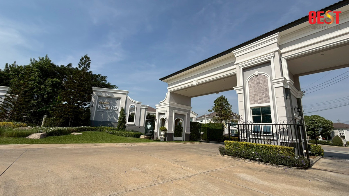 For SaleHouseNawamin, Ramindra : 🔥Loss of millions! Corner house for sale, Golden Neo 2 Ramindra-Wongwaen project, beautifully decorated, in excellent condition, just carry your bags and move in.