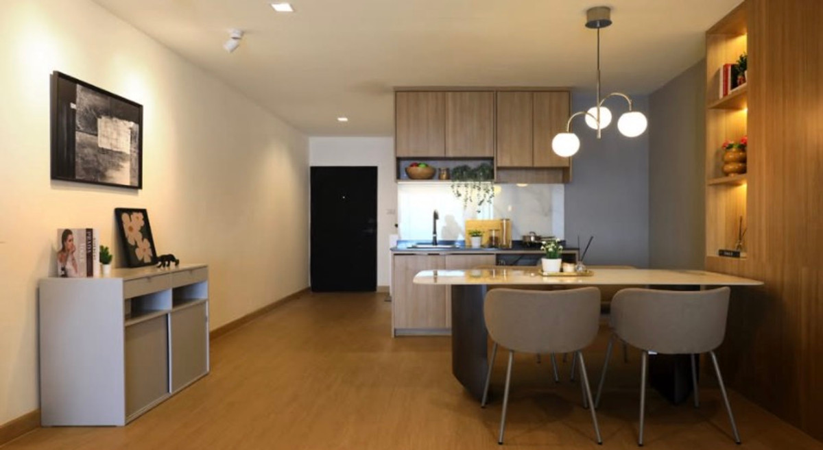 ขายคอนโดพัฒนาการ ศรีนครินทร์ : The Trio Garden / 1 Bedroom (FOR SALE), เดอะ ทรีโอ การ์เด้น / 1 ห้องนอน (ขาย) NONT046