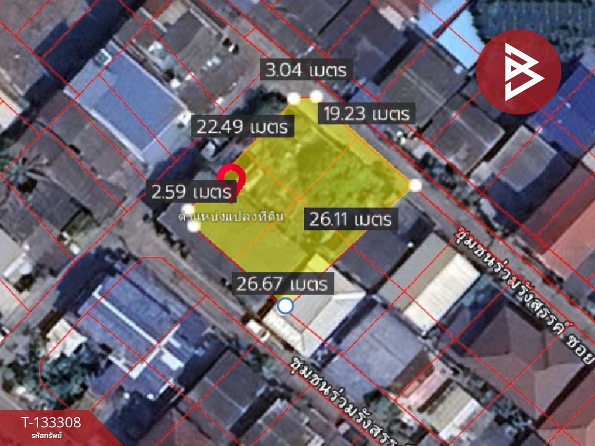 ขายที่ดินสมุทรปราการ สำโรง : ขายที่ดินพร้อมโกดัง ซ.มหาวงศ์ เนื้อที่ 1 งาน 26 ตร.วา พระประแดง สมุทรปราการ