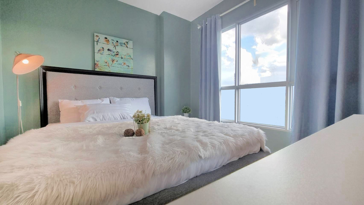 For SaleCondoRathburana, Suksawat : ✅️Lumpini Ville Ratburana-River View 1, 1 separate bedroom, largest room 26 sq m.