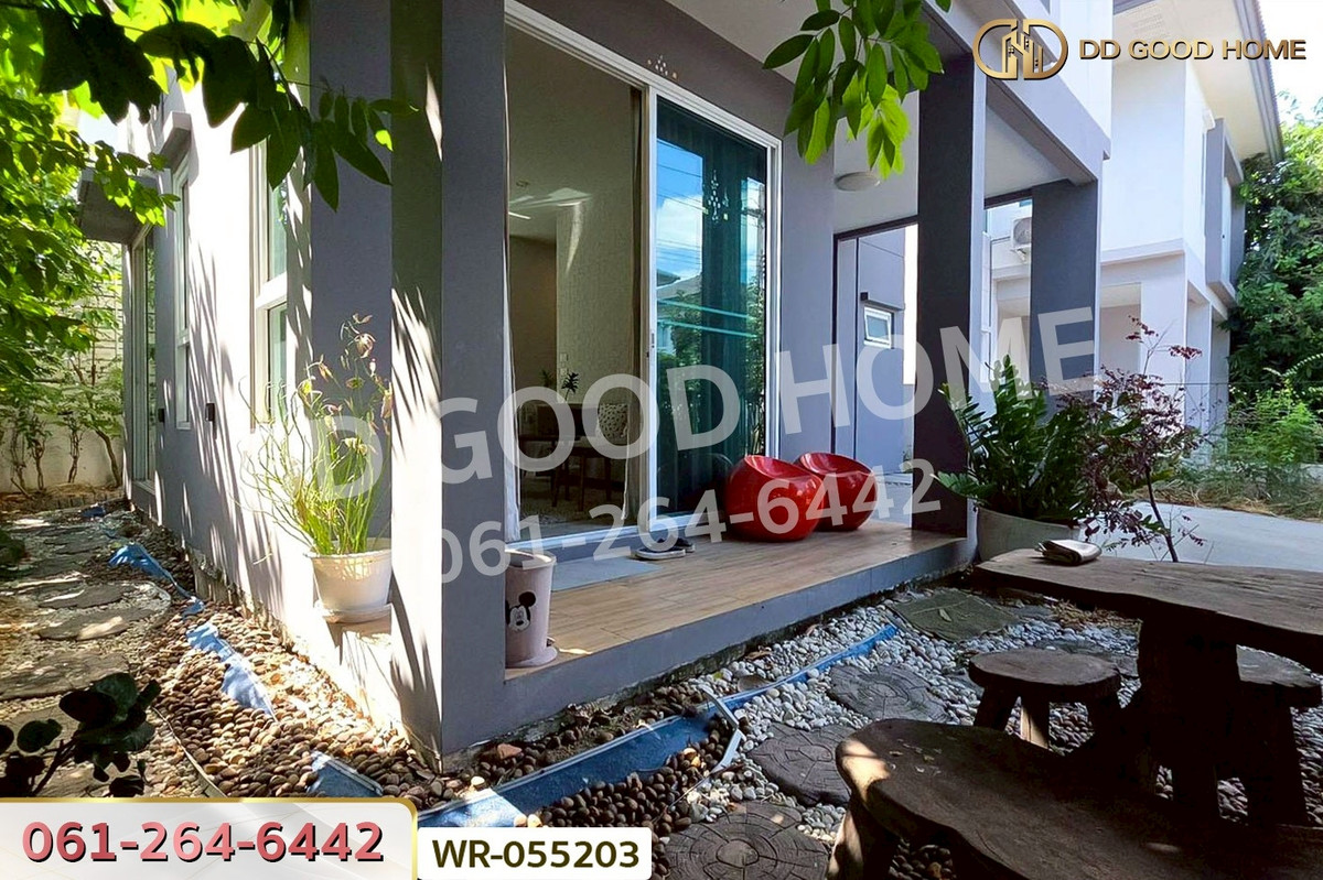 For SalePathum Thani,Rangsit, Thammasat : WR-055203 Twin House, Foret Lumlukka-Klong 5, Pathum Thani, near Rajamangala University of Technology Thanyaburi