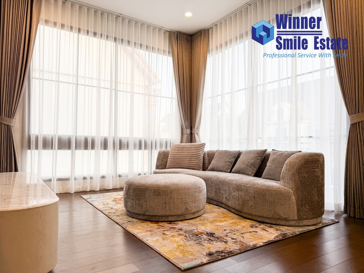 For RentHouseKasetsart, Ratchayothin : For Rent Narasiri Phahon-Watcharaphol | Sansiri Project luxury House extremely 4 Bed 5 Bathroom 378 sqm. Fully Furnished