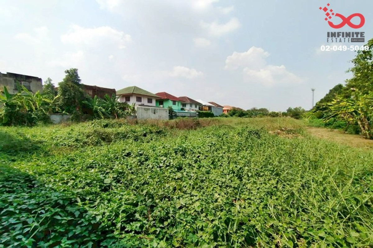 For SaleLandMin Buri, Romklao : Land for sale, 63 sq m., Phetmanee Rat Uthit 18, Suwinthawong, Minburi.