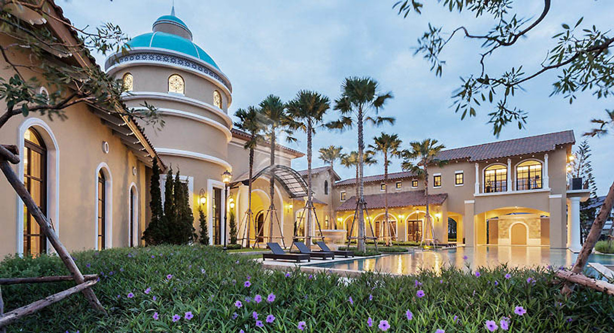 ขายบ้านบางนา แบริ่ง ลาซาล : ขายบ้านหรู นันทวัน บางนา กม.7 Type L