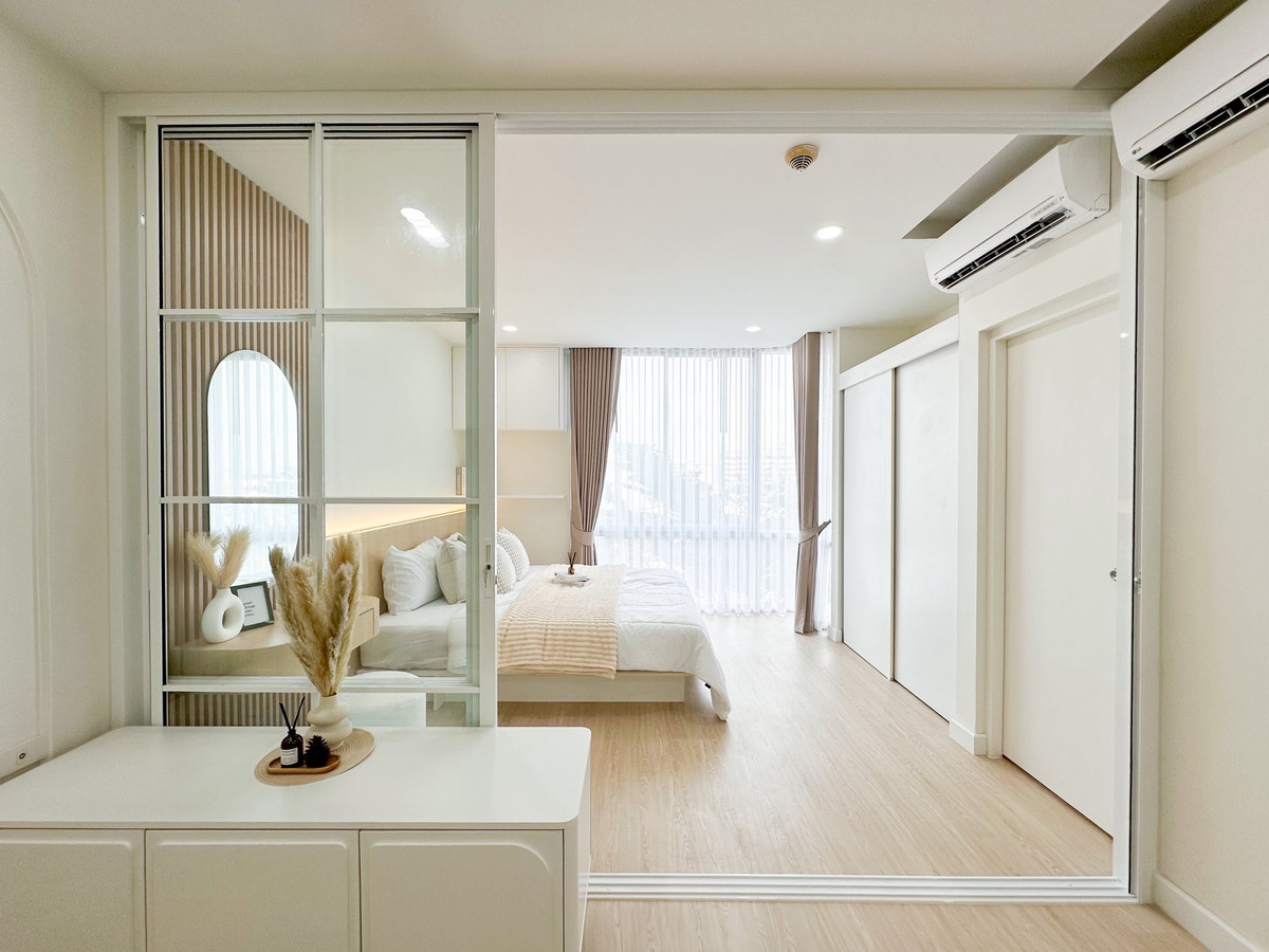 ขายคอนโดพัฒนาการ ศรีนครินทร์ : K-6755  ขาย ! คอนโด The Iris ศรีนครินทร์ พระราม 9 ตกแต่งใหม่ พร้อมอยู่