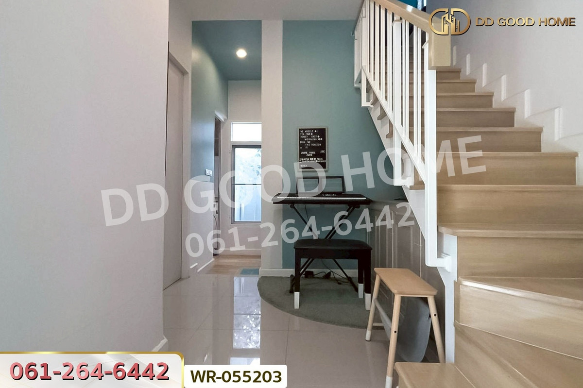 For SalePathum Thani,Rangsit, Thammasat : WR-055203 Twin House, Foret Lumlukka-Klong 5, Pathum Thani, near Rajamangala University of Technology Thanyaburi