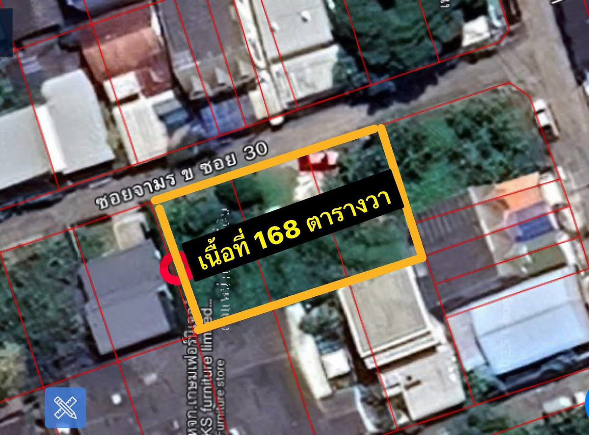 ขายที่ดินปทุมธานี รังสิต ธรรมศาสตร์ : ขายที่ดิน 168 ตารางวา ราคาถูก ถนนลำลูกกา ซอย.5 (ซอยย่อยจามร 26 ก) 