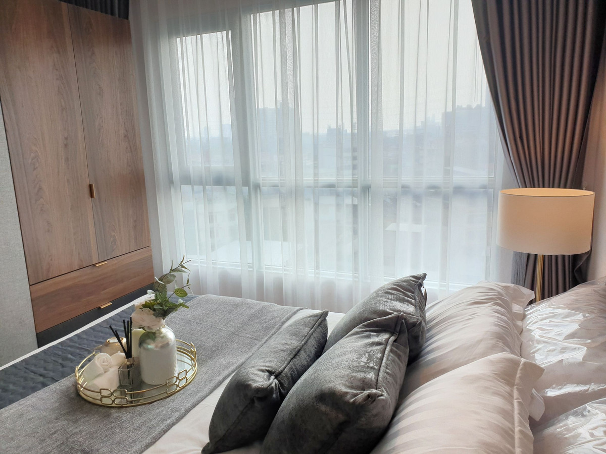 For SaleCondoRathburana, Suksawat : Lumpini Ville Ratburana-Riverview 1, 1 separate bedroom, largest room 26 sq m.