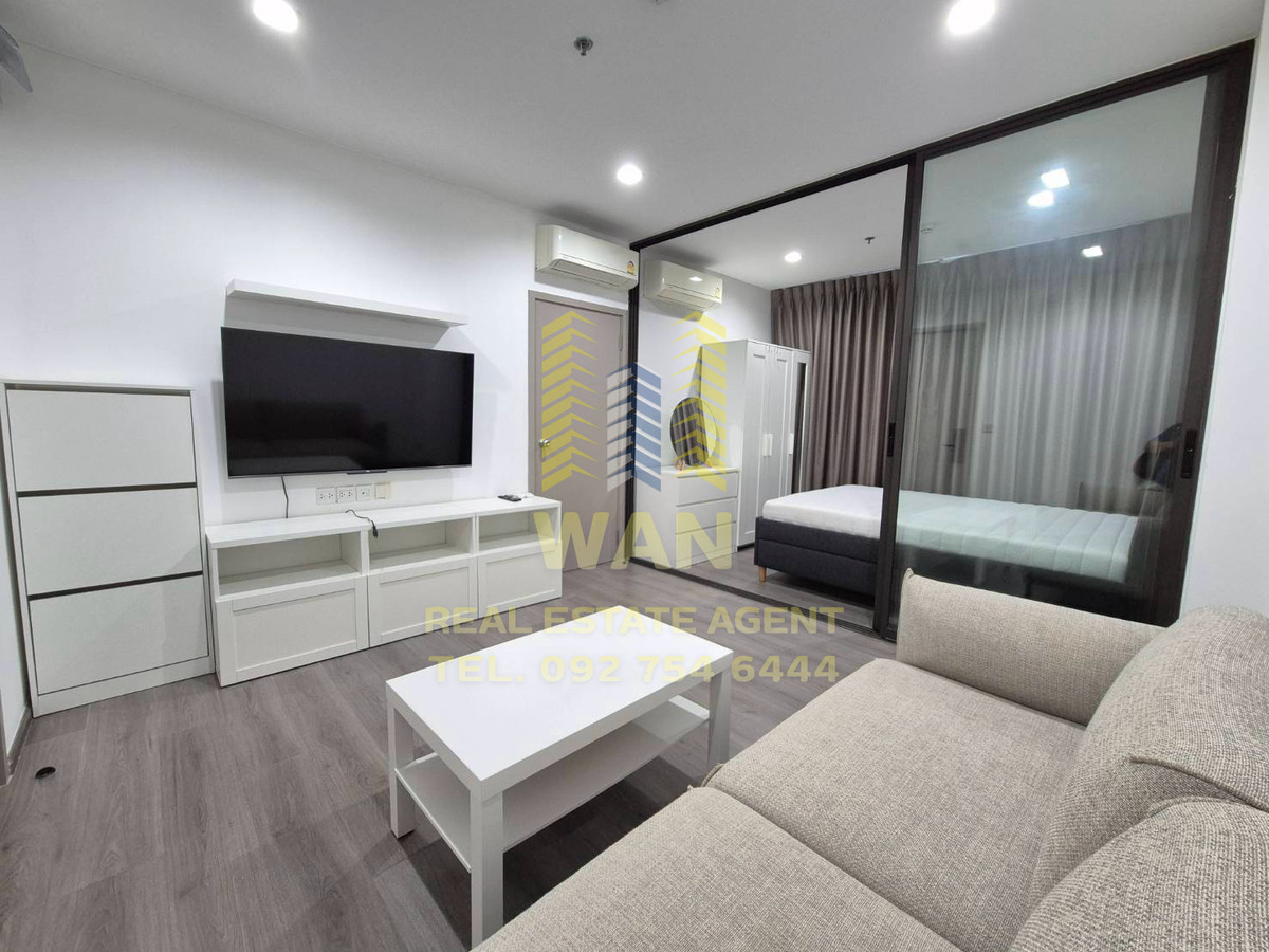 ให้เช่าคอนโดรัตนาธิเบศร์ สนามบินน้ำ พระนั่งเกล้า : ให้เช่า The politan aqua ชั้น 22 ขนาด 31 ตร.ม. โซนติดแม่น้ำ แต่งสวย ครบพร้อมอยู่