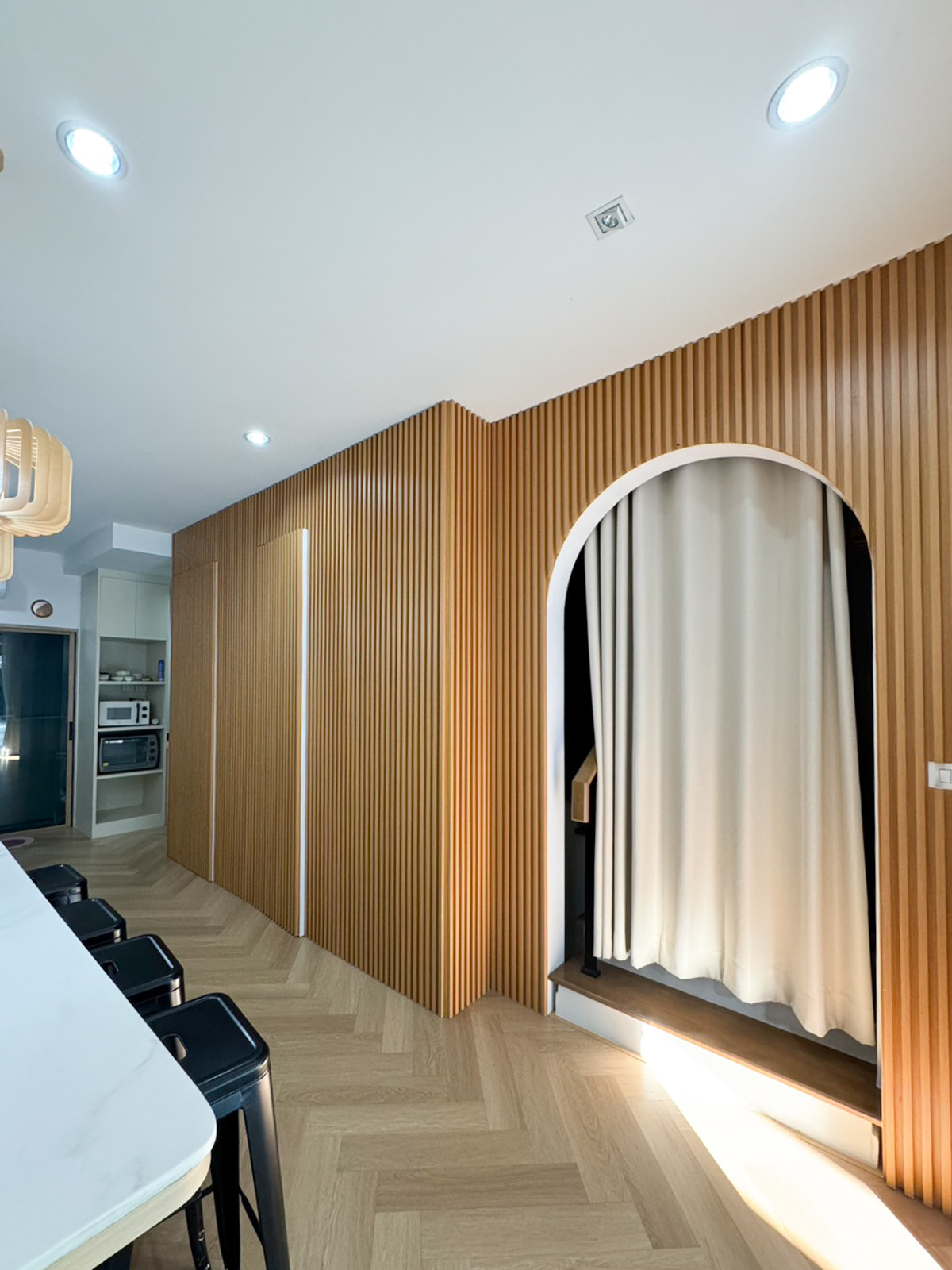 For RentTownhomeMin Buri, Romklao : 3-story townhome for rent, ready to move in. Near Wellington International School Suvarnabhumi Airport 🛫