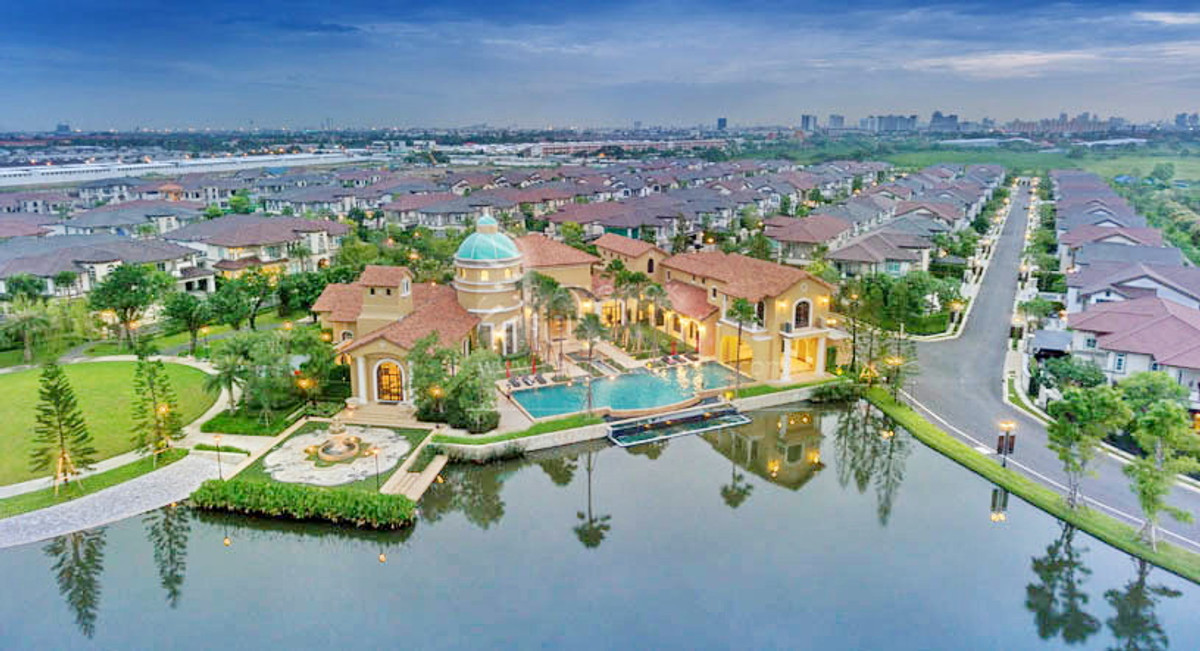 ขายบ้านบางนา แบริ่ง ลาซาล : ขายบ้านหรู นันทวัน บางนา กม.7 Type L