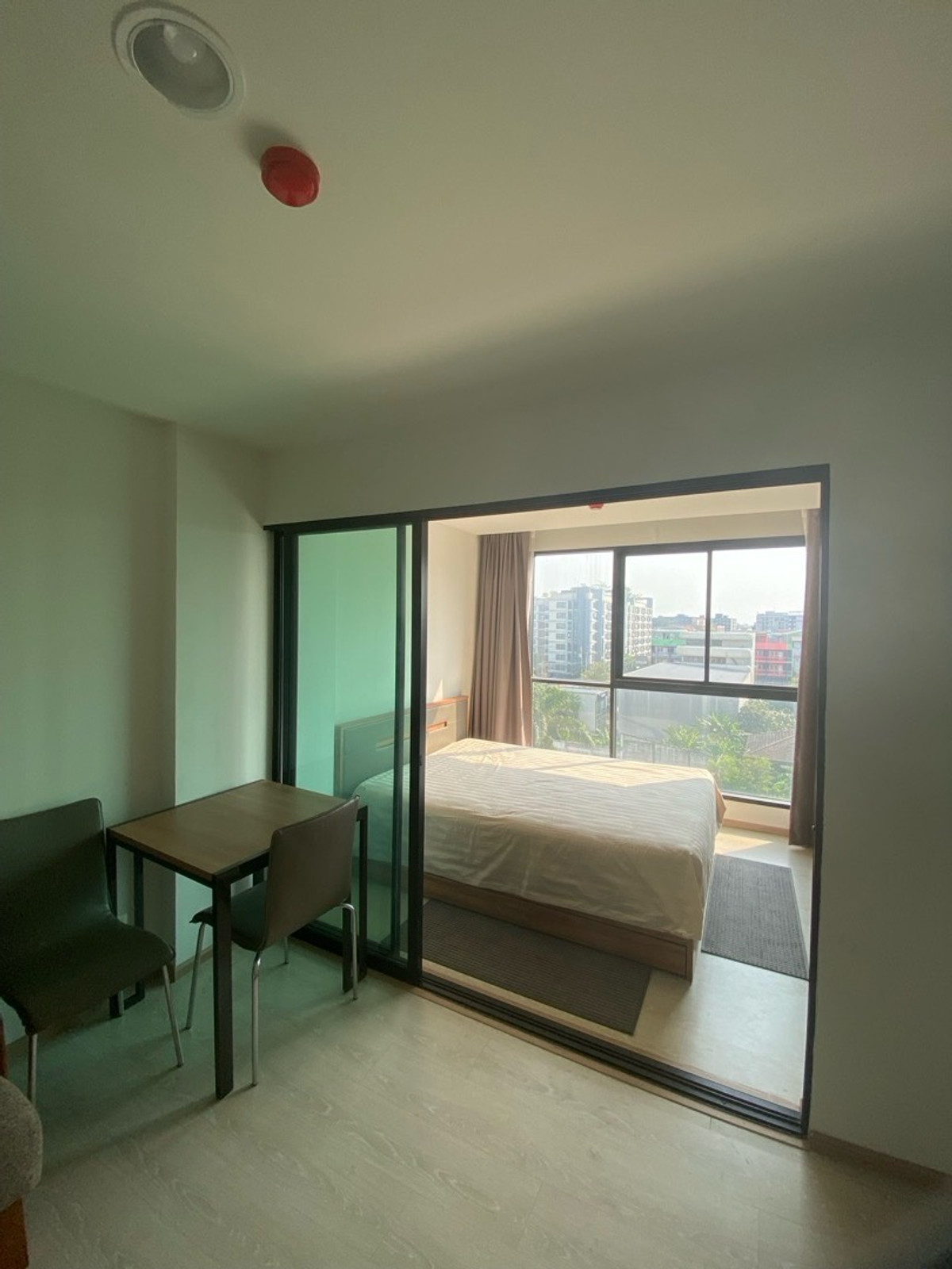 For RentCondoBangna, Bearing, Lasalle : Beautiful room, good view, special price, for rent, The Excel Park.