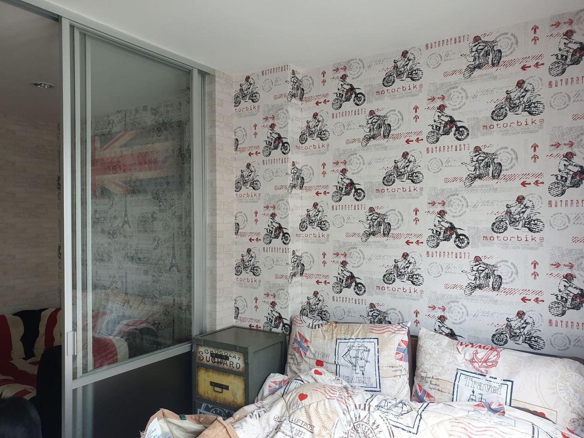 For SaleCondoRathburana, Suksawat : ✅️Lumpini Ville Ratburana-River View 1, 1 separate bedroom, largest room 26 sq m.