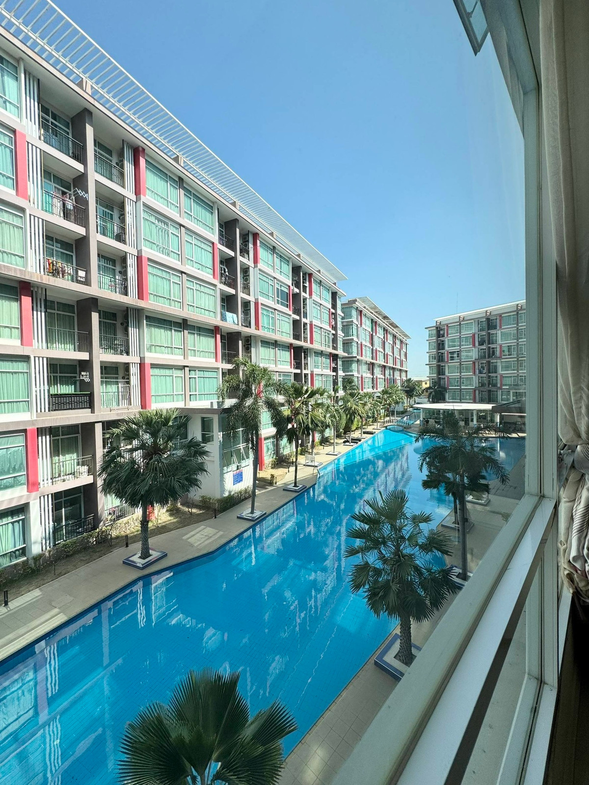 ให้เช่าคอนโดพัทยา บางแสน ชลบุรี สัตหีบ : CC Condominium / 2 Bedrooms (FOR RENT), ซีซี คอนโดมิเนียม / 2 ห้องนอน (เช่า) BEWN074