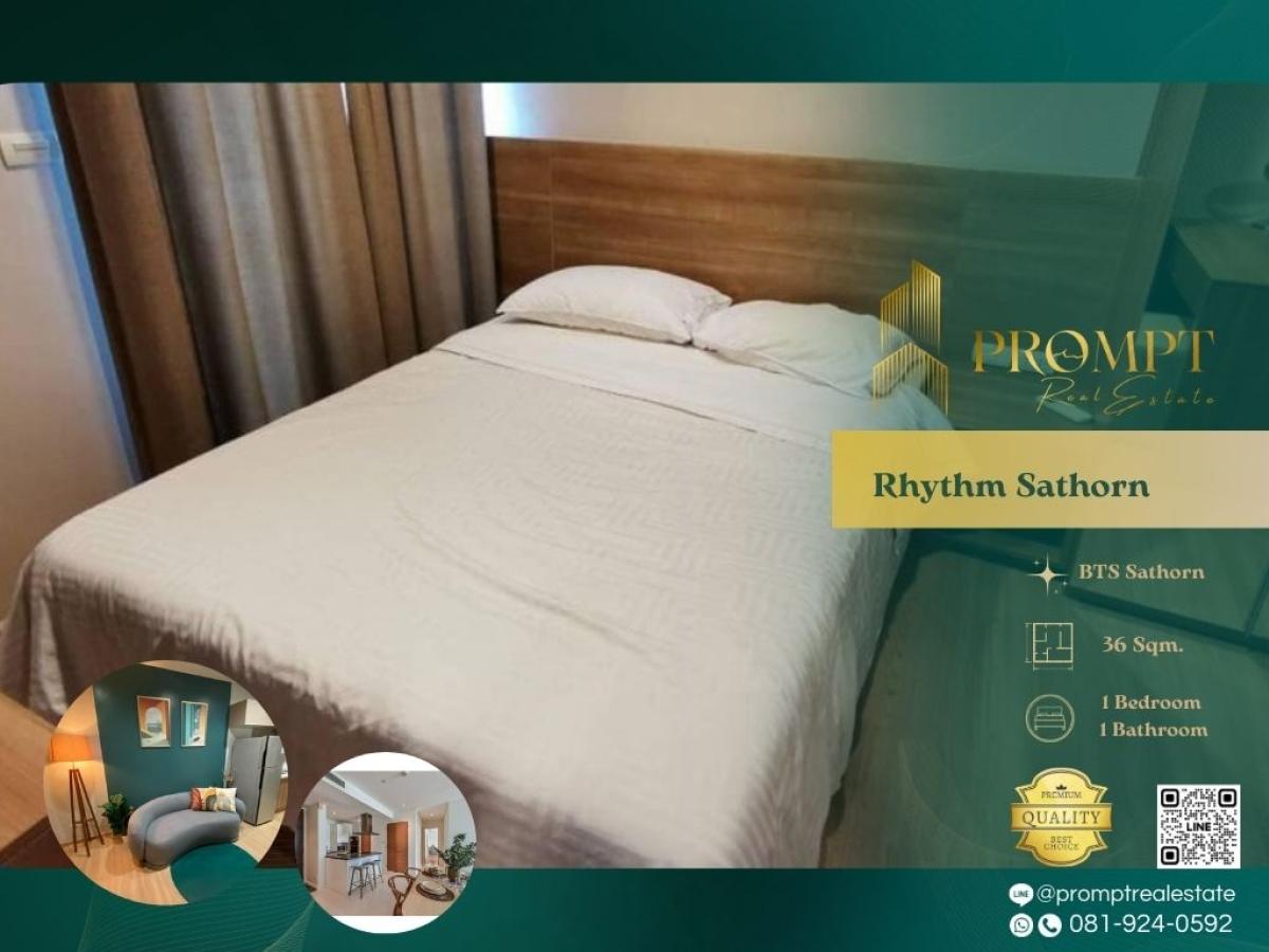 For RentCondoSathorn, Narathiwat : QR04116 - Rhythm Sathorn :  ริทึ่ม สาทร : Rhythm Sathorn :  ริทึ่ม สาทร -