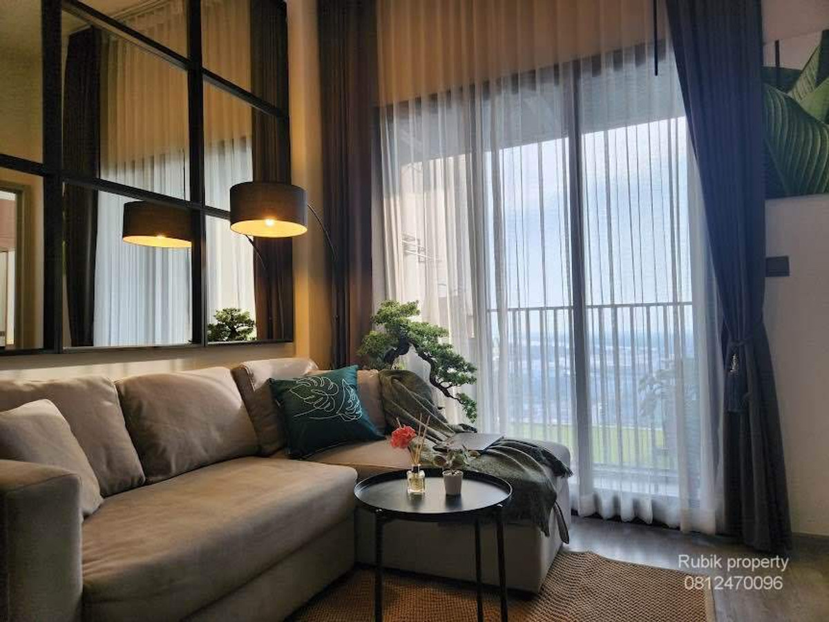 For SaleCondoOnnut, Udomsuk : 🏢 For sale with tenant | The Line Sukhumvit 101 RB1689, high floor condo, beautiful view, near Punnawithi BTS, only 4 minutes walk! A worthwhile investment, with tenants able to move in immediately.