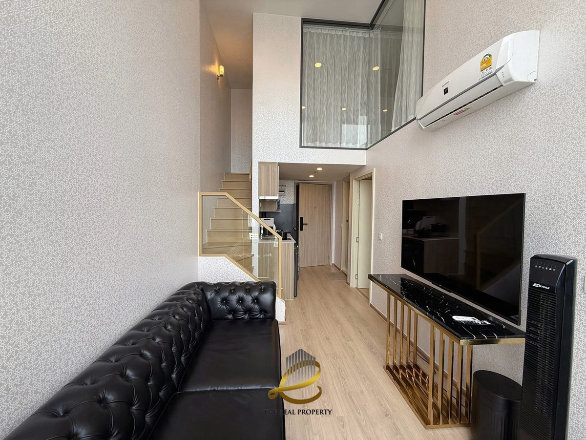 ให้เช่าคอนโดคลองเตย กล้วยน้ำไท : 💐Life Rama4-Asoke 💖Duplex 2 beds