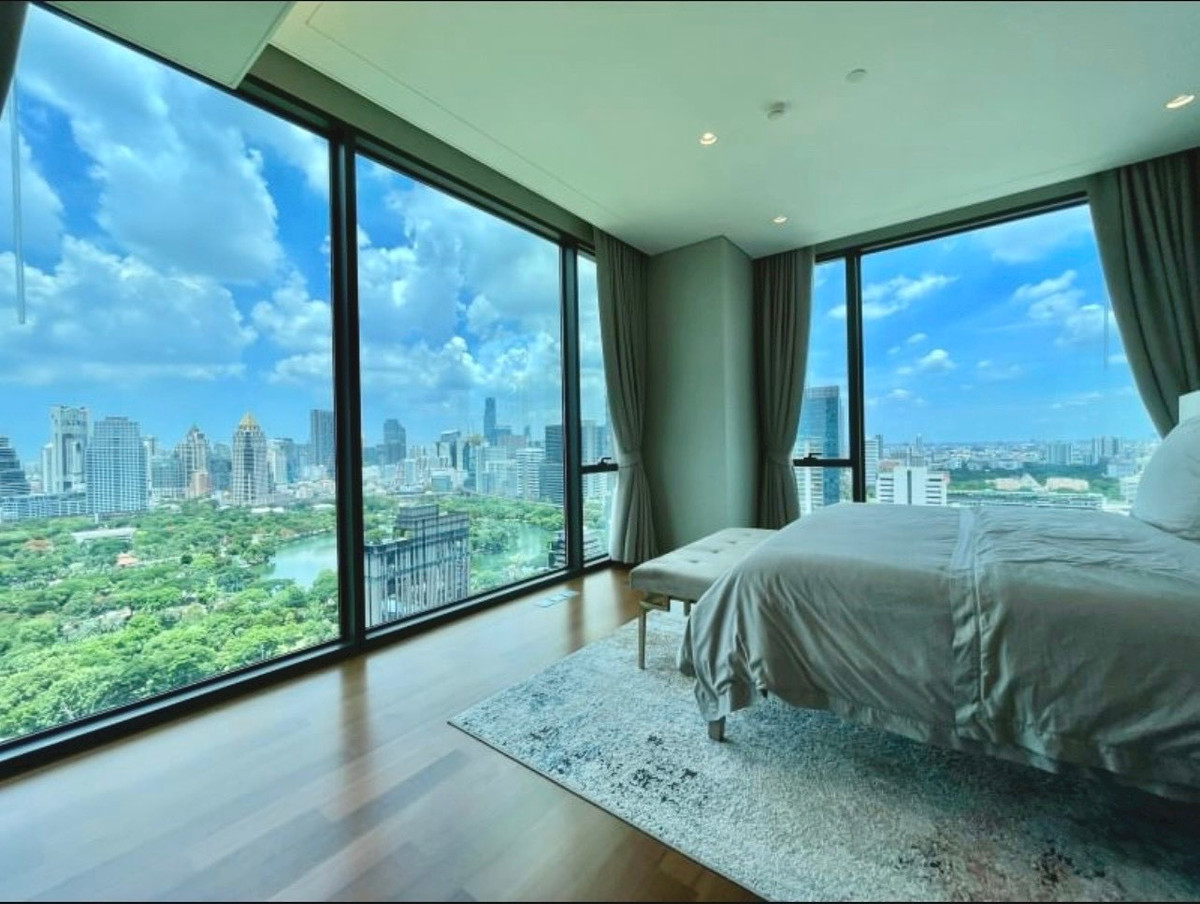 CondoWitthayu, Chidlom, Langsuan, Ploenchit : ✨For sale/rent luxury condo The Residences at Sindhorn Kempinski, 3 bedrooms, beautiful room, fully furnished, large balcony, Lumpini Park view, near BTS Ratchadamrim, Lumpini Park.