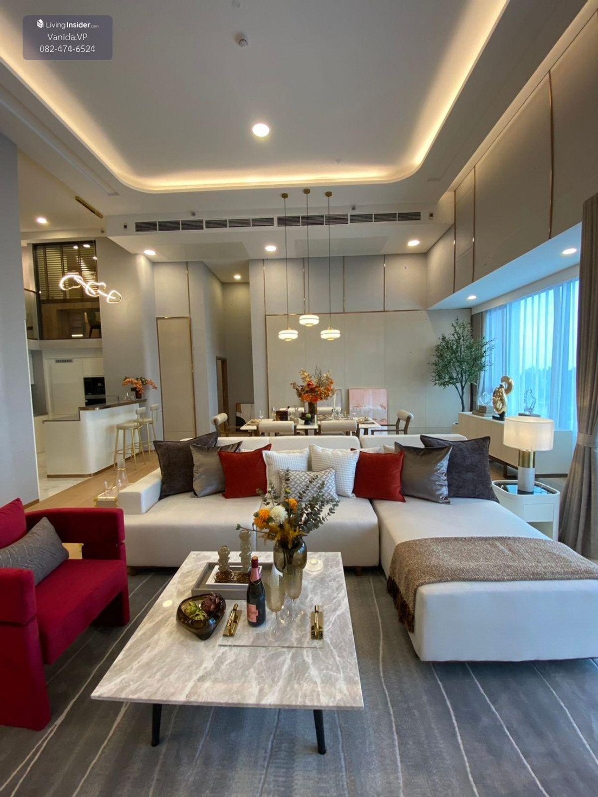 For SaleCondoRama9, Petchburi, RCA : LTHC14399 – Condo Penthouse for Sale | Siamese Rama 9 | 276.14 sqm | 3 Beds 3 Baths | Near MRT Rama 9 | 44.29 MB | Penthouse for sale Siamese Rama 9