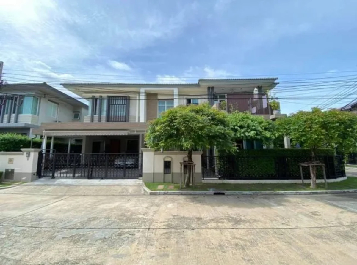 ขายบ้านบางแค เพชรเกษม : คาซ่าแกรนด์ สาย 1 แปลงมุม 4 ห้องนอน 4 ห้องน้ำ ลงเสาเข็มทั้งหลัง 