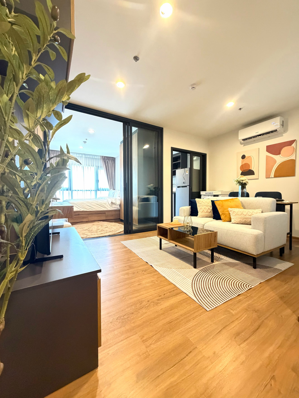 CondoLadprao, Central Ladprao : The line vibe for rent/sale, 1 bedroom, new, first move in Complete as seen