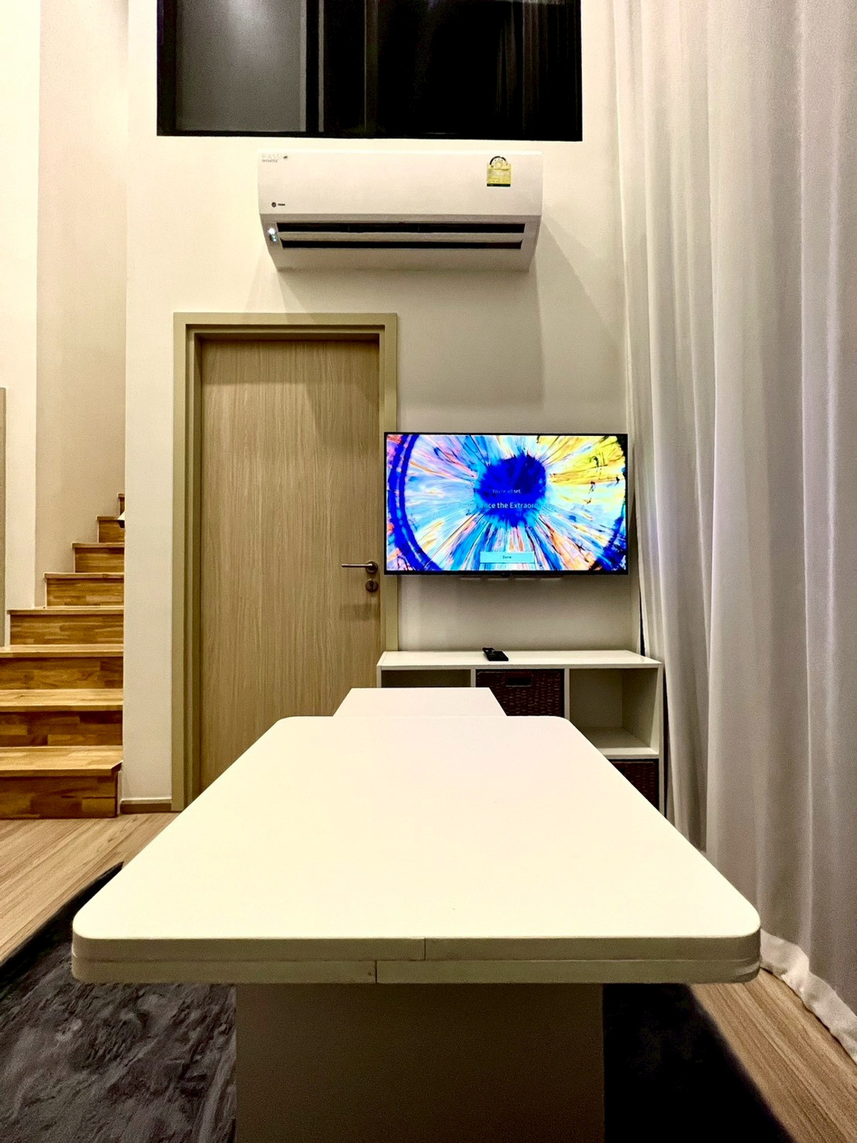 ให้เช่าคอนโดสุขุมวิท อโศก ทองหล่อ : 🌇 ให้เช่า ห้องสวยวิวพาโนรามาที่ Maru Ekkamai 2 🌇 แต่งสวย น่าอยู่มาก ดูวิวได้ 180° แบบไม่มีอะไรบัง 🏙️✨