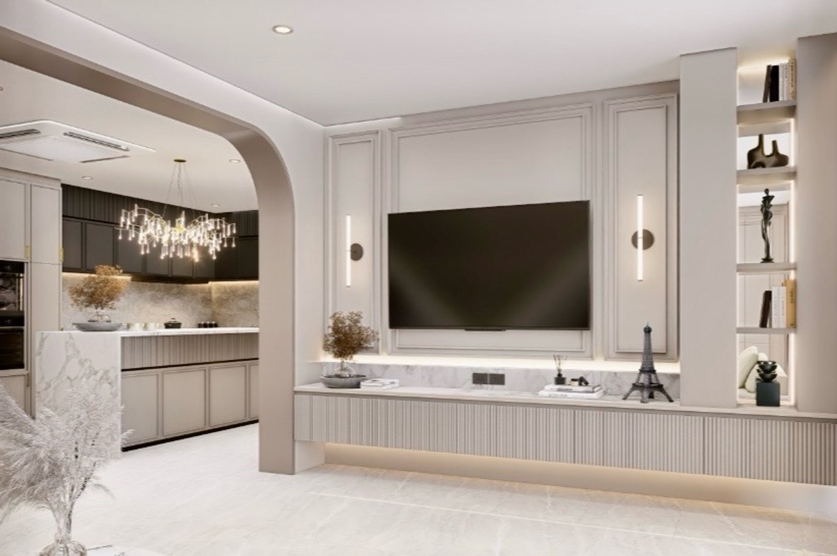 For RentCondoRama9, Petchburi, RCA : Condo for rent, Phet Kao, Ratchathewi, large room, beautifully decorated.