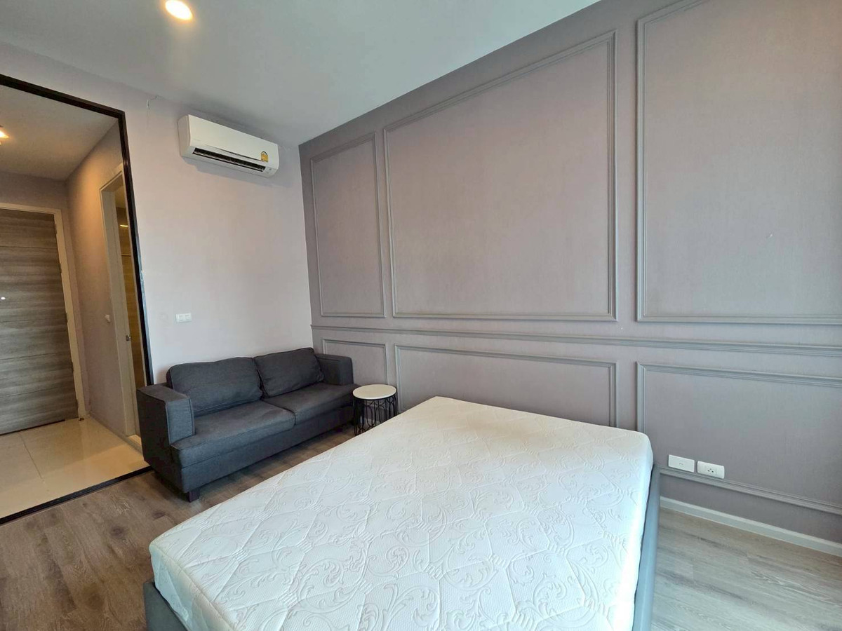 For RentCondoRamkhamhaeng, Hua Mak : PFD-08015 For rent, Knightsbridge Collage Ramkhamhaeng, studio 23 sq m., 16th floor, near MRT Lam Sali.