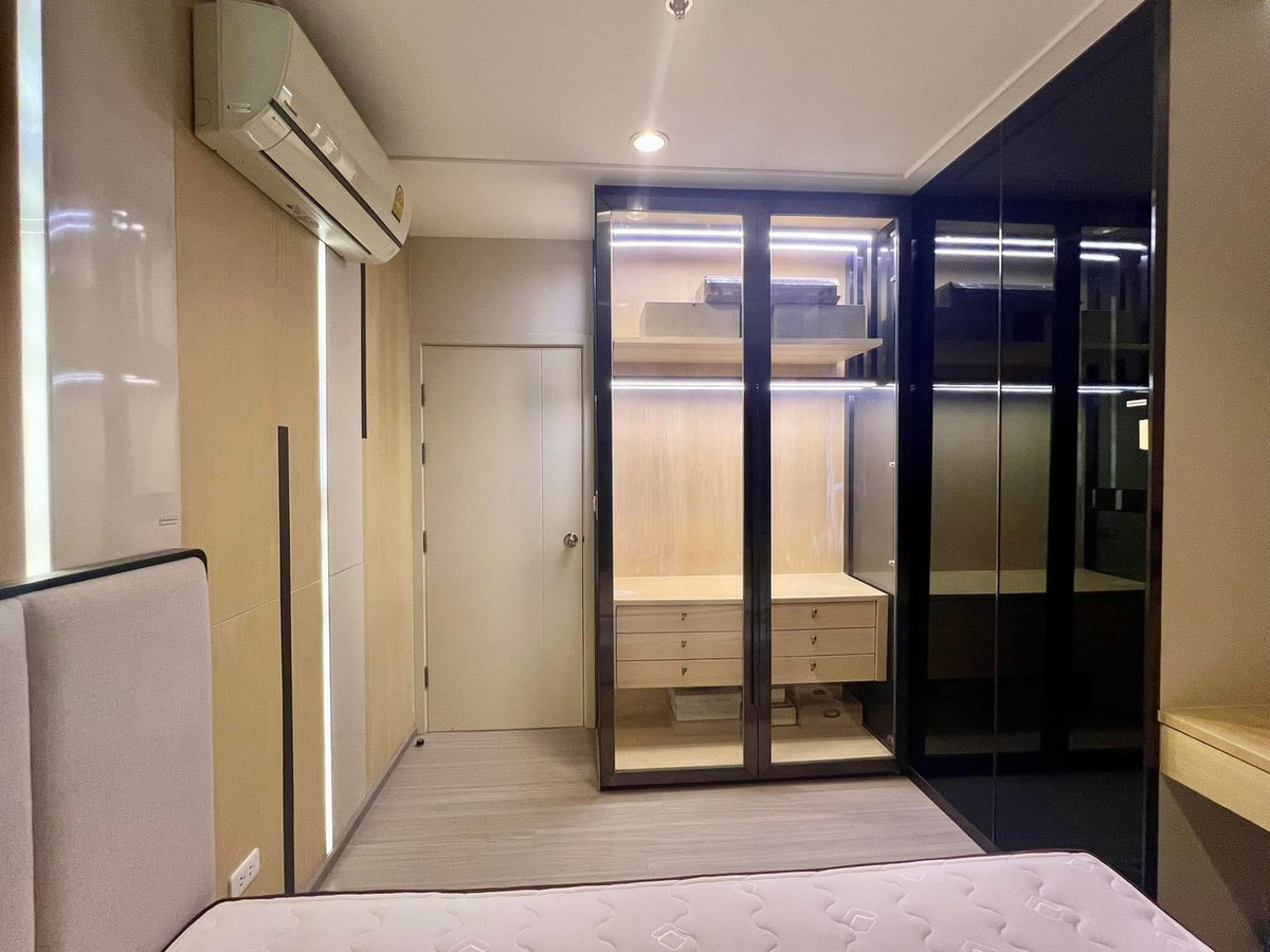 For RentCondoThaphra, Talat Phlu, Wutthakat : ⭐️ Aspire Sathorn - Ratchaphruek ⭐️ 2 bedrooms, 1 bathroom, 29th floor, corner room with electrical appliances and complete furniture.