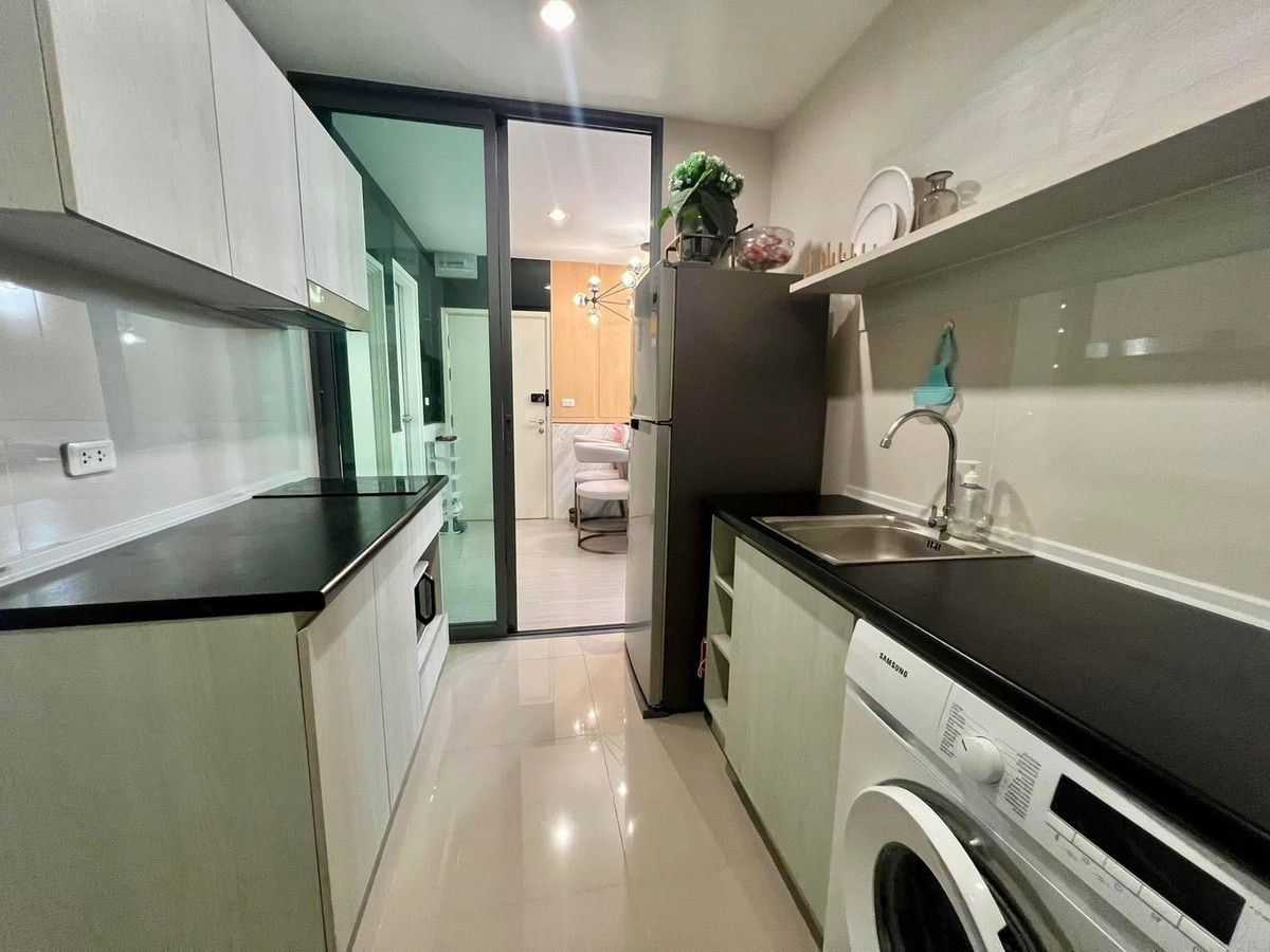 For RentCondoThaphra, Talat Phlu, Wutthakat : ⭐️ Aspire Sathorn - Ratchaphruek ⭐️ 2 bedrooms, 1 bathroom, 29th floor, corner room with electrical appliances and complete furniture.
